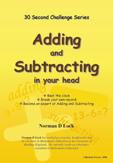 Adding & Subtracting