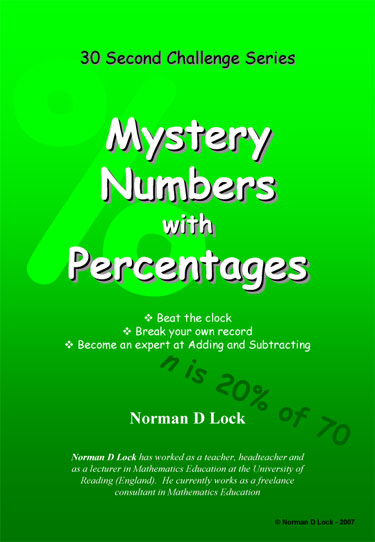 Mystery Numbers with Percentages