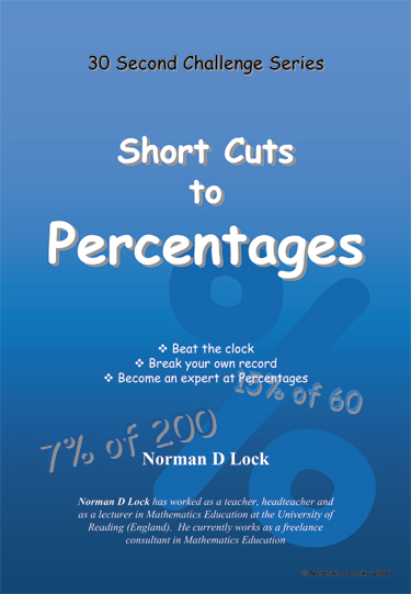 Shortcuts to Percentages